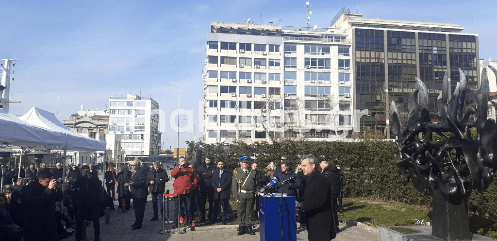 Κ. Ζέρβας: Σε 4 μήνες θα έχουμε την οικοδομική άδεια για το Μουσείο Ολοκαυτώματος﻿ (βίντεο & φωτ.)