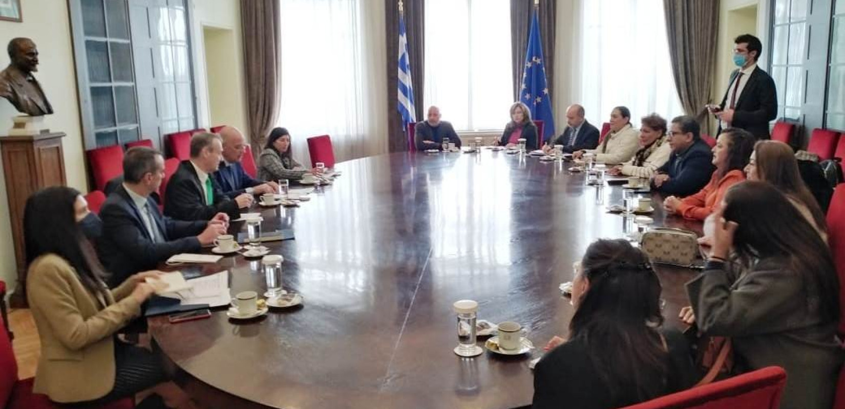 Συνάντηση Ν. Δένδια με την Κοινοβουλευτική Ομάδα Φιλίας Μεξικού-Ελλάδας	