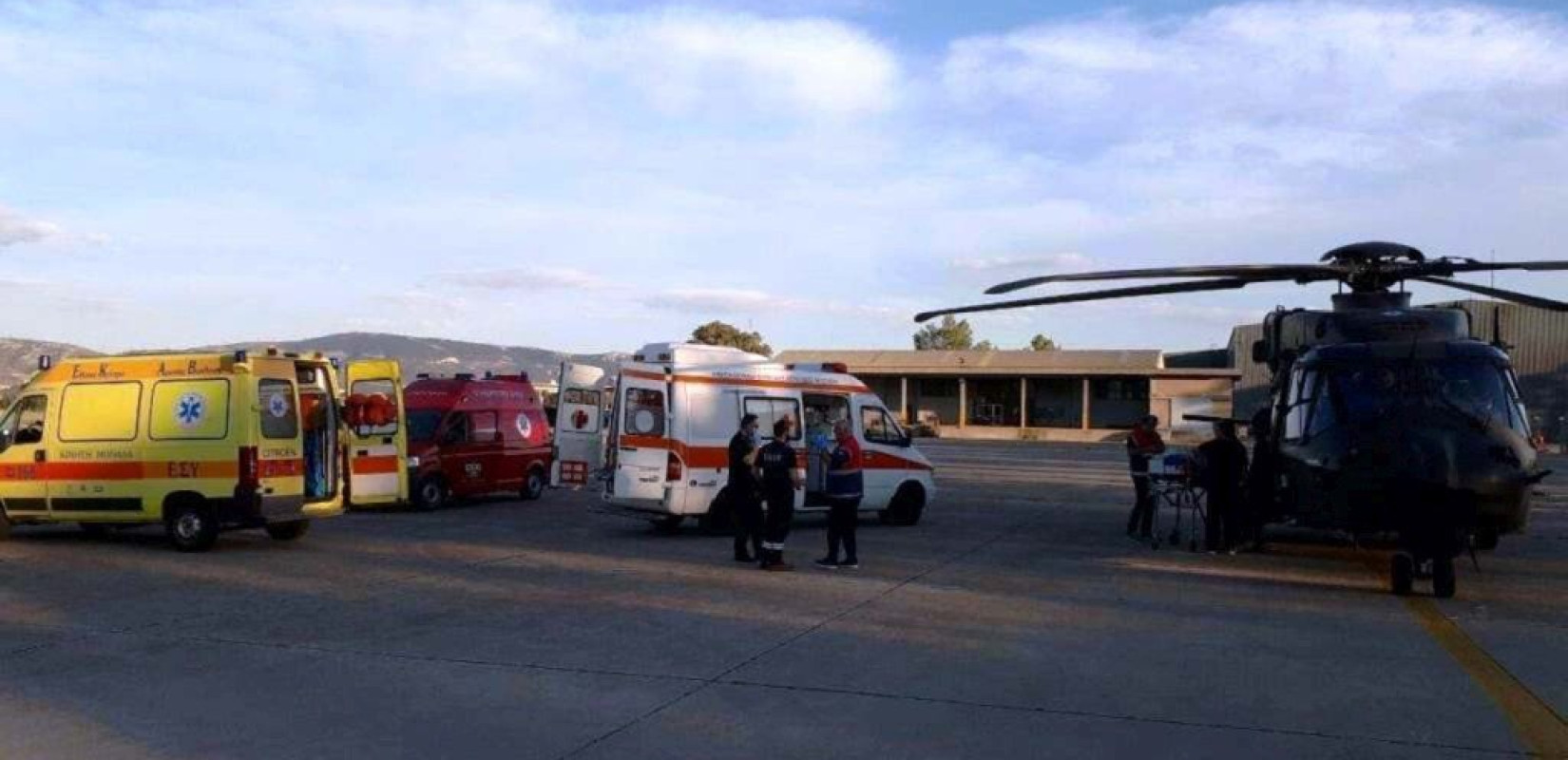 Αεροδιακομιδή για τη μεταφορά έξι παιδιών μεταναστών από τη Χίο στην Αθήνα