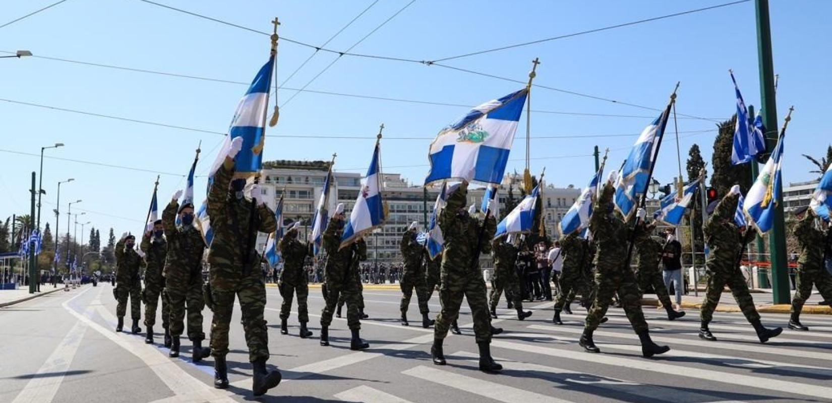 Θεσσαλονίκη: Εορτασμός της Εθνικής Επετείου της 25ης Μαρτίου στην Καλαμαριά