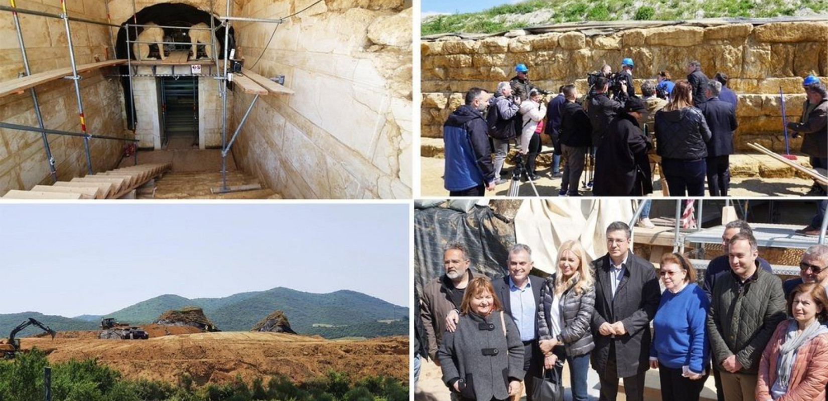 Επισκέψιμος ο τύμβος Καστά μετά το Πάσχα μόνο για ολιγομελείς ειδικές ομάδες κοινού