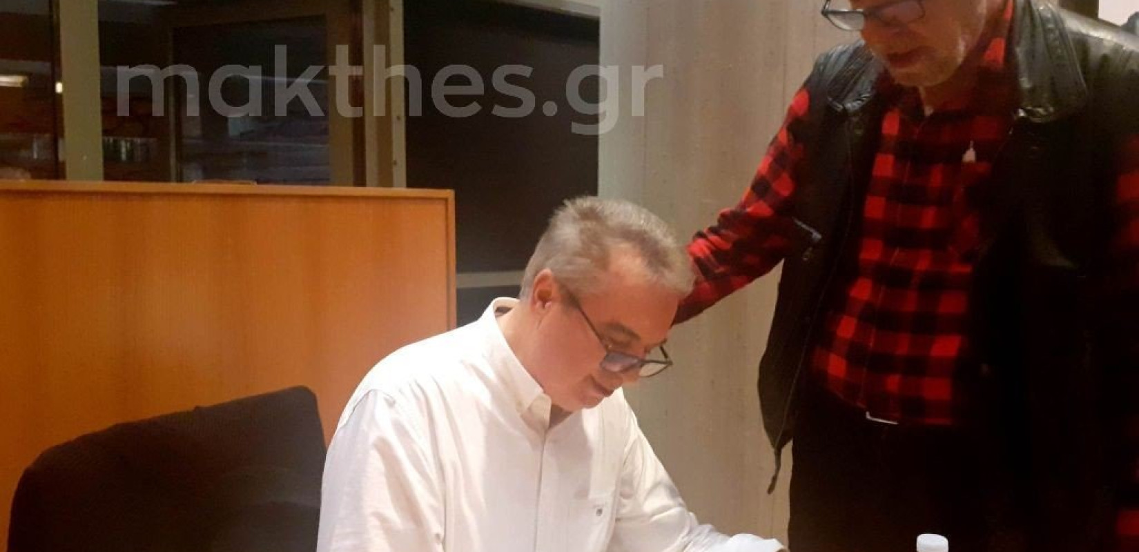 ﻿Θεσσαλονίκη: Παρουσιάστηκε το νέο βιβλίο του Γ. Μαγκριώτη «Στοχασμοί και Αναστοχασμοί» (βίντεο & φωτ.)