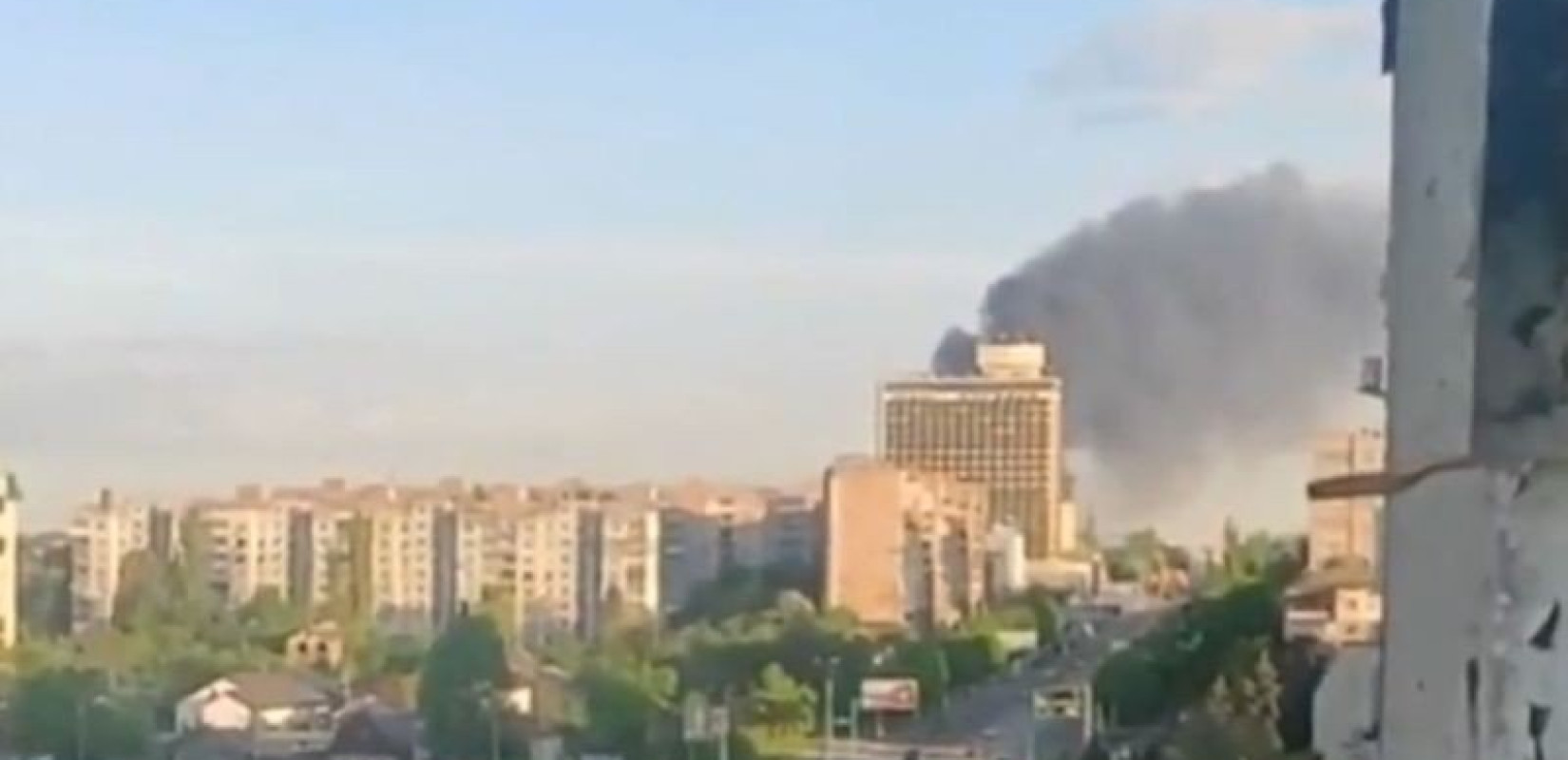 Ουκρανικό πλήγμα στην κατεχόμενη από την Ρωσία Λουχάνσκ