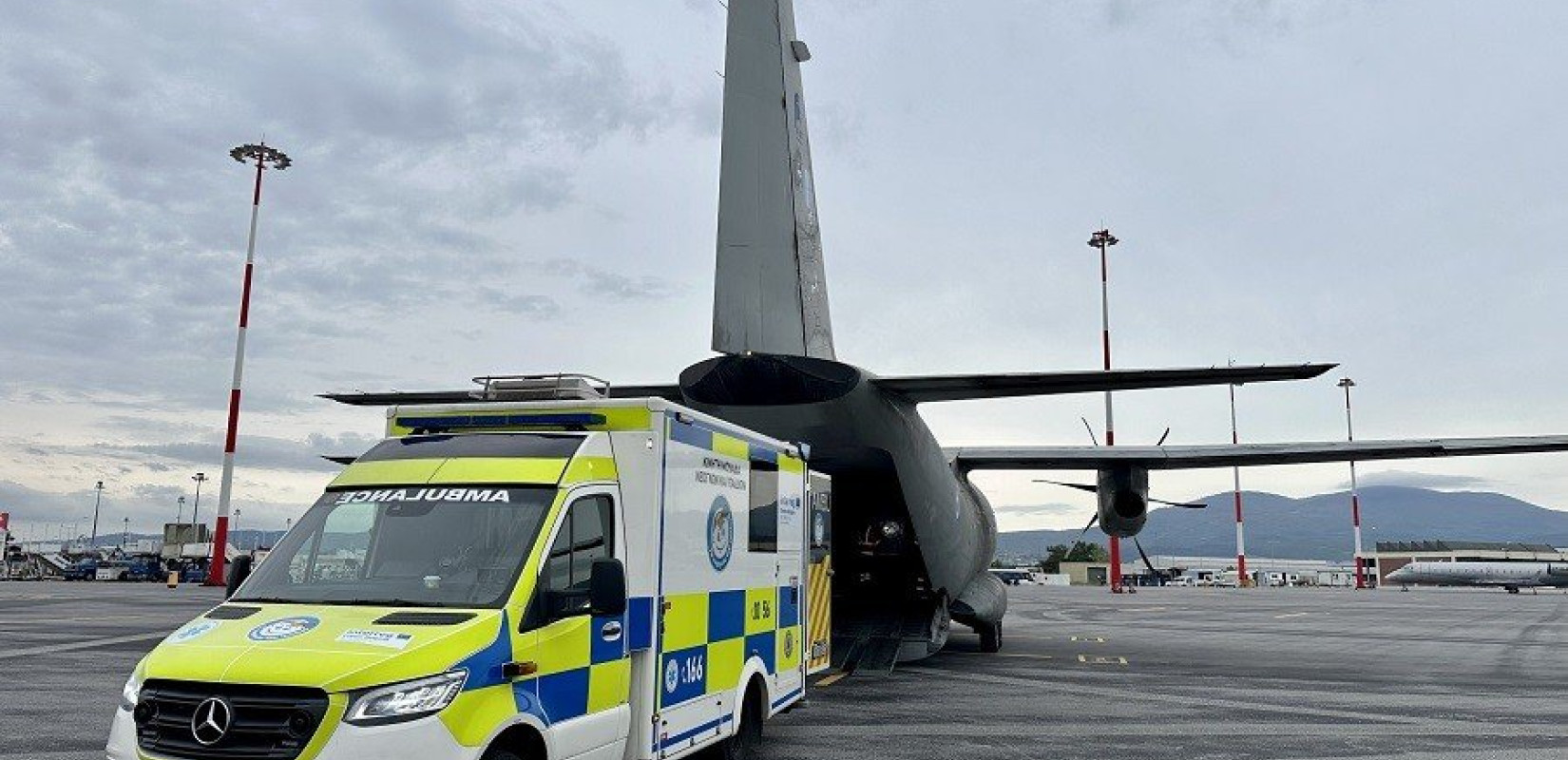 Θεσσαλονίκη: Επείγουσα αεροδιακομιδή νεογέννητου με συγγενή καρδιοπάθεια στην Αθήνα (φωτ.)