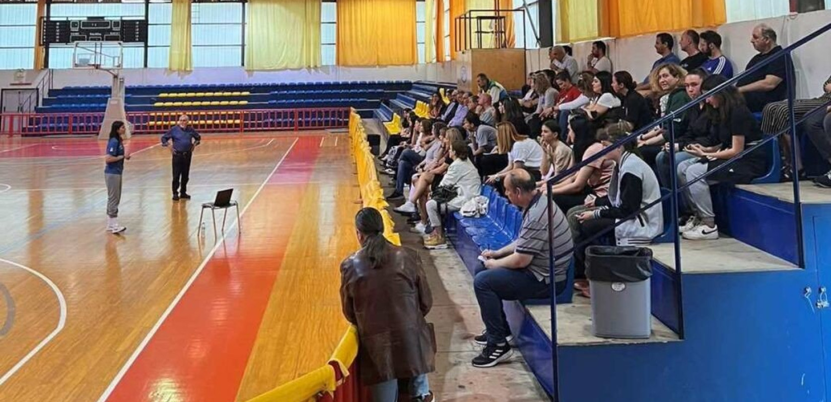 Θεσσαλονίκη: Άννη Κωνσταντινίδου και Εβίνα Μάλτση μίλησαν για το γυναικείο μπάσκετ