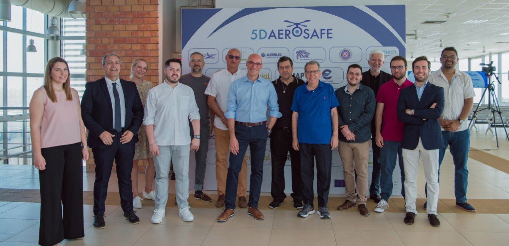 Το έργο 5D Aerosafe και η χρήση drones στην ασφάλεια των αερομεταφορών