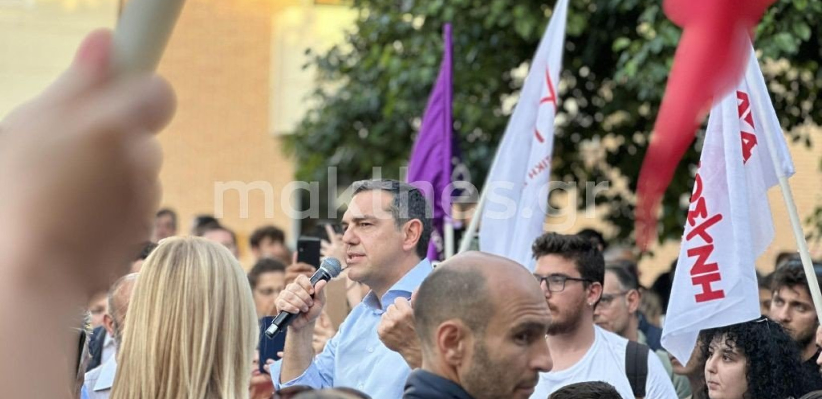 Α. Τσίπρας από Σίνδο: «Ο αγώνας ξεκινάει από την αρχή, δεν είναι επαναληπτικός» (βίντεο & φωτ.)