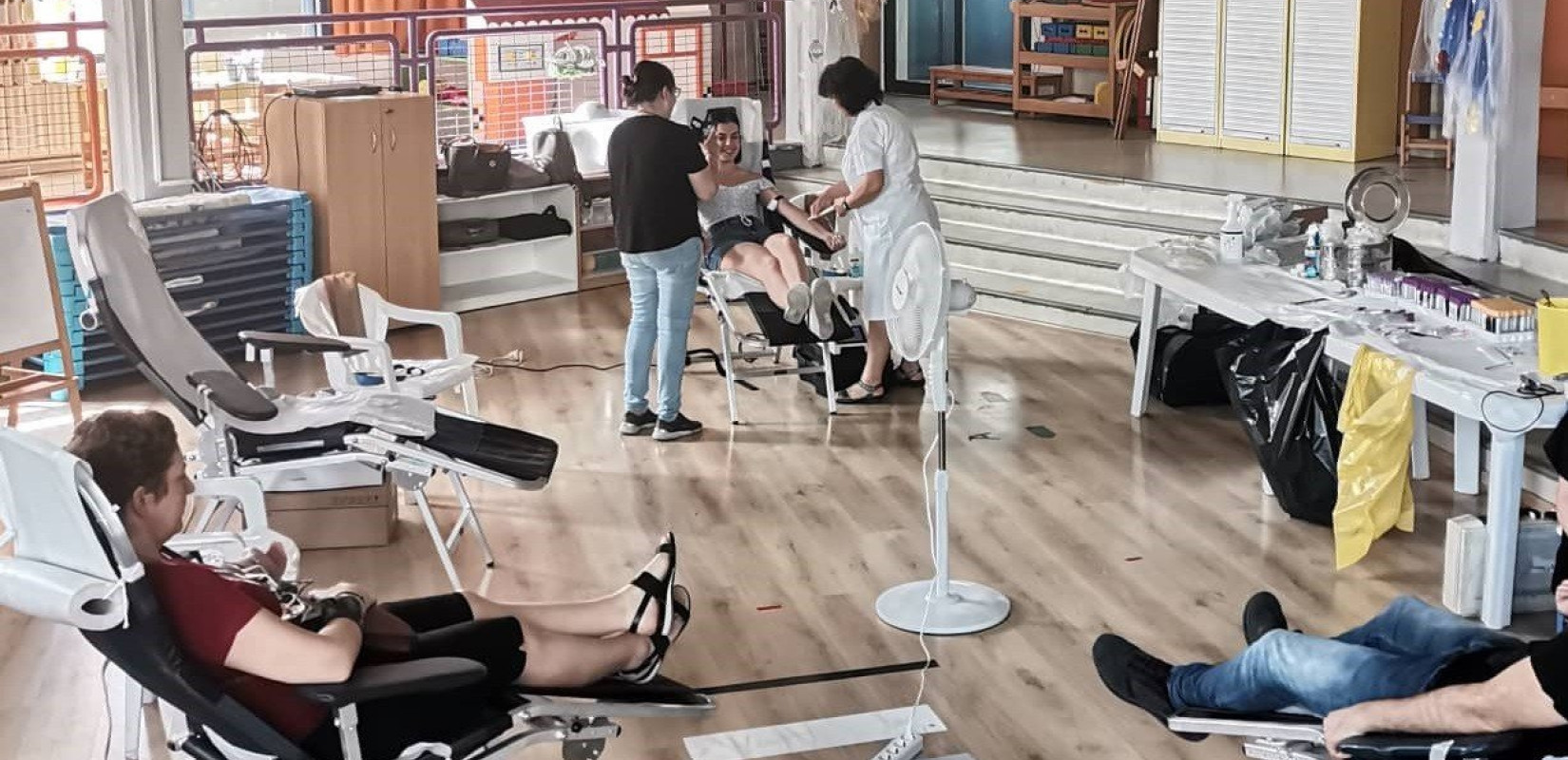 Η Θέρμη συγκέντρωσε 216 φιάλες αίμα από τους εθελοντές αιμοδότες 
