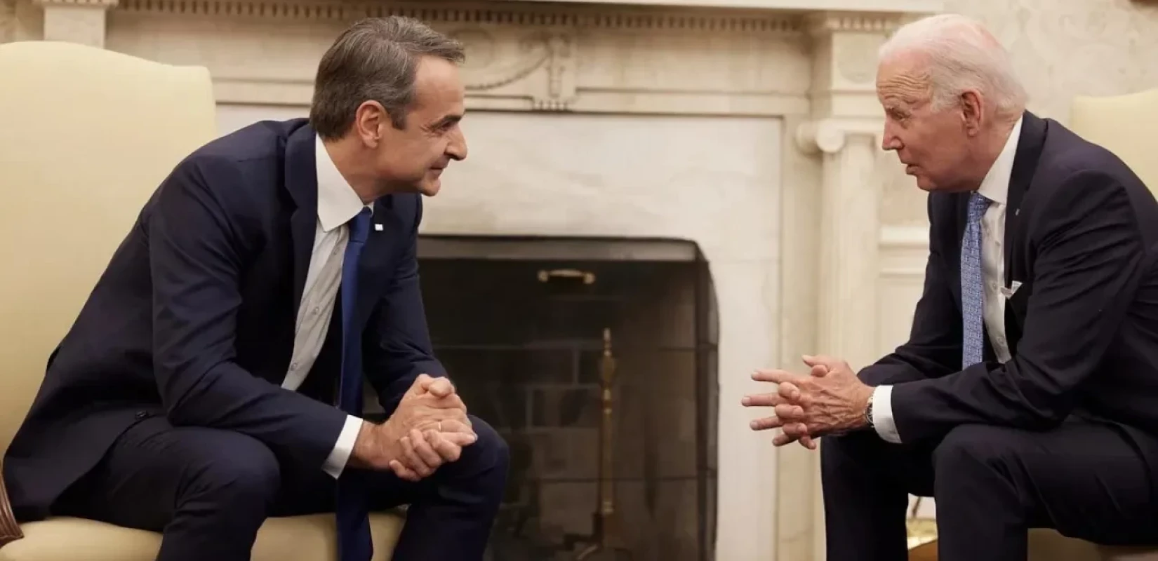 Λευκός Οίκος για τηλεφώνημα Μητσοτάκη-Μπάιντεν: Στενή συνεργασία για τη διατήρηση της σταθερότητας στο Αιγαίο