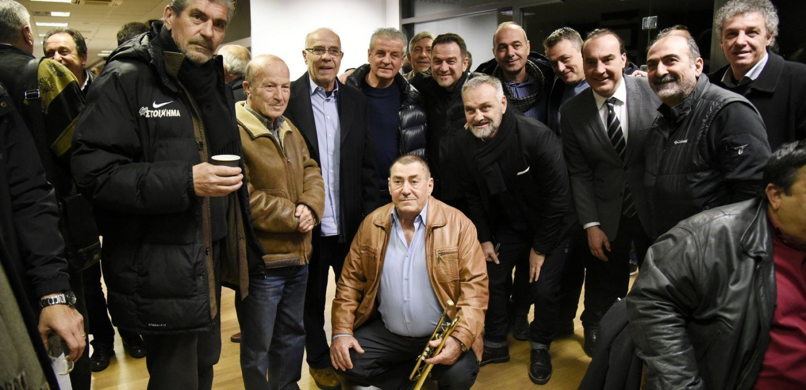 Έκοψαν την πίτα τους οι βετεράνοι του ΠΑΟΚ (photos)