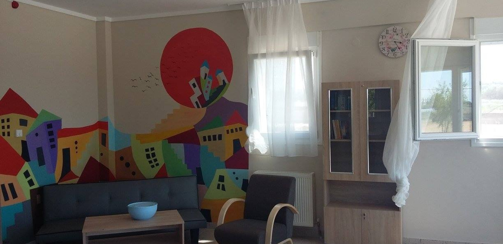 Προσφυγόπουλα βρήκαν καταφύγιο στον Άγιο Αθανάσιο