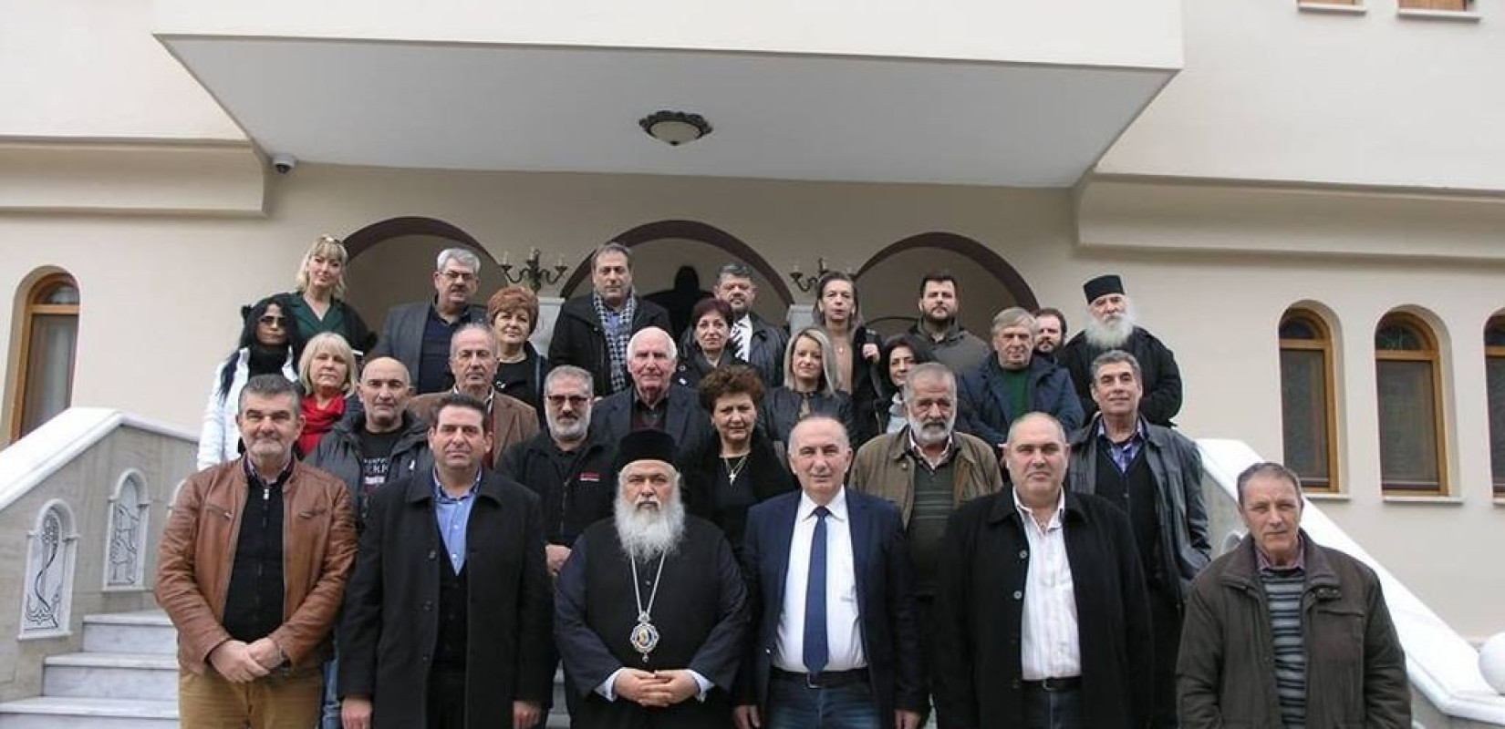 Ο υποψήφιος δήμαρχος Παύλου Μελά, Γιώργος Λίλτσης στον Μητροπολίτη Σταυρουπόλεως Νεαπόλεως