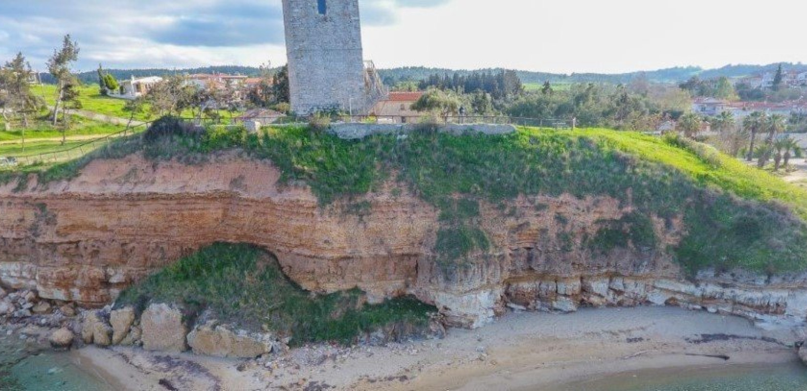 Χαλκιδική - Νέα Φώκαια: Μελέτη για τη διάσωση του Βυζαντινού Πύργου