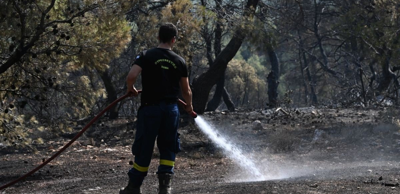 Ύπο έλεγχο η φωτιά στην Πρέβεζα