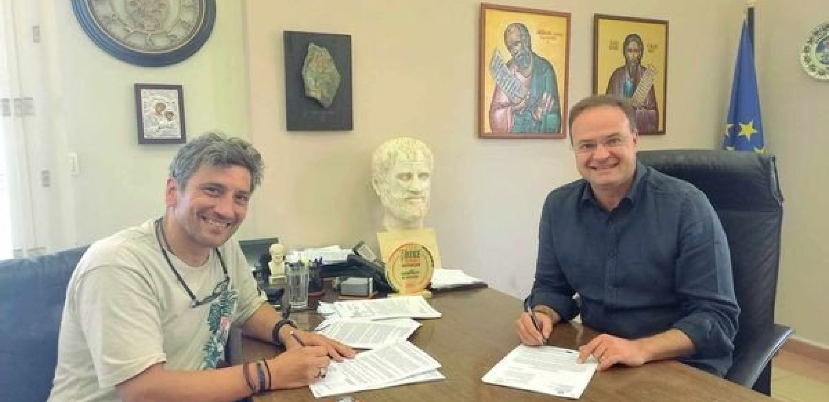 Χαλκιδική: Ξεκινά η τριπλή ανάπλαση στην Ιερισσό (φωτ.)