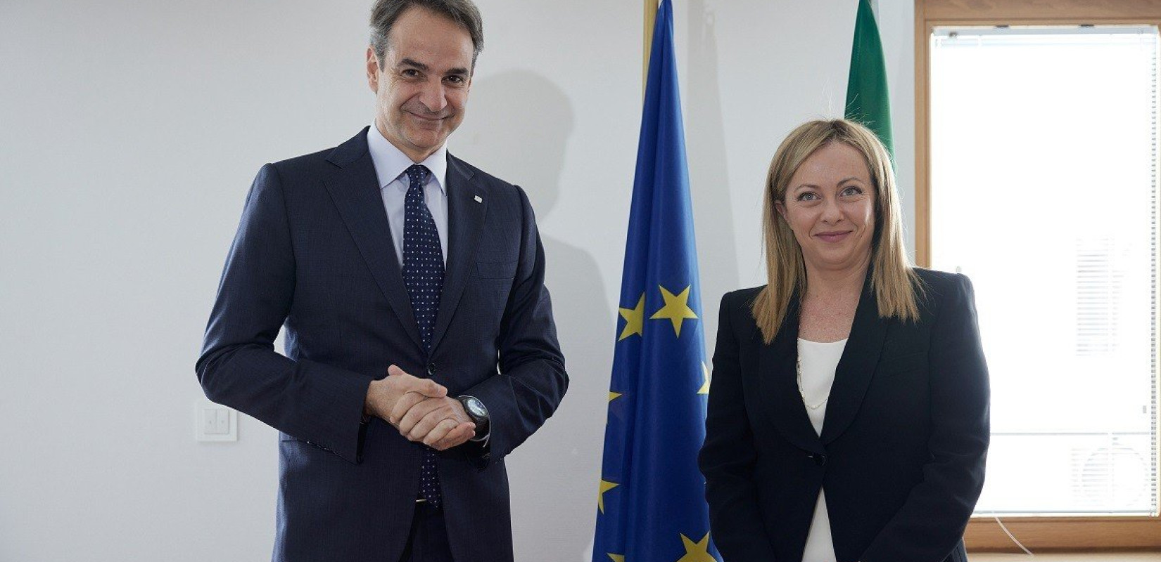 Σήμερα η διμερής συνάντηση Μελόνι - Μητσοτάκη στην Αθήνα - Τι θα συζητήσουν 