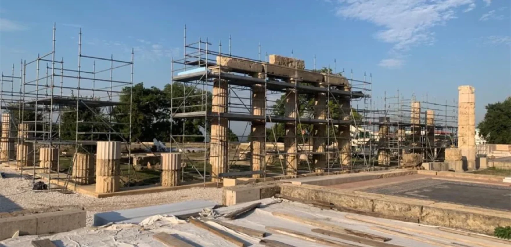 ﻿Αιγές: Το μεγαλοπρεπές ανάκτορο του Φιλίππου Β' από ψηλά - ΔΕΙΤΕ το εκπληκτικό βίντεο