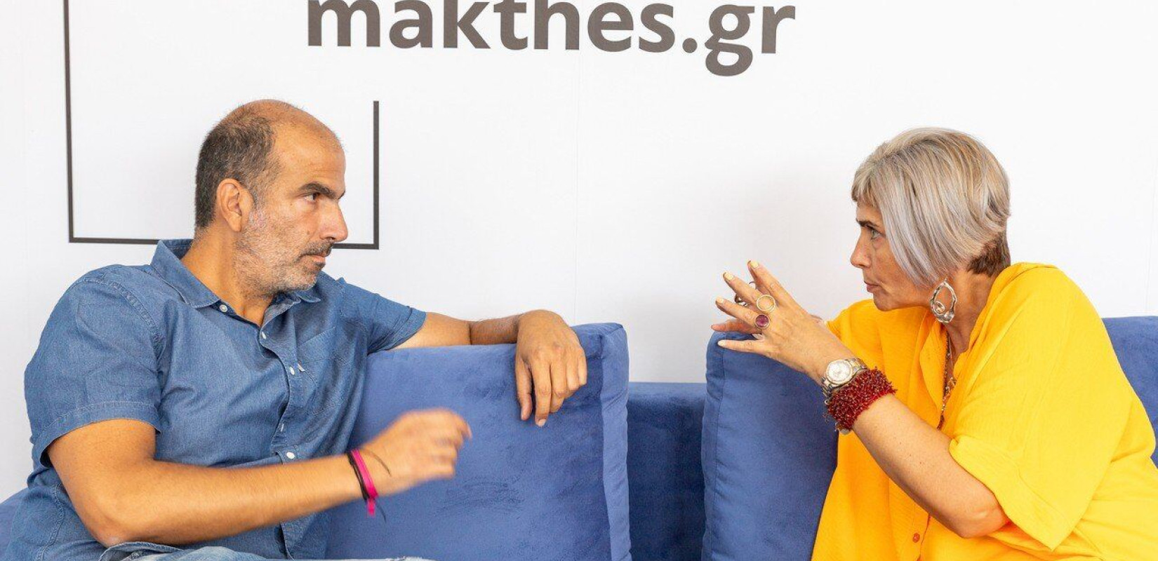 Ο Χρίστος Γαλιλαίας στο περίπτερο του makthes.gr: Ο ρόλος ενός πολιτιστικού οργανισμού χρειάζεται να είναι και αειφορικός (βίντεο)