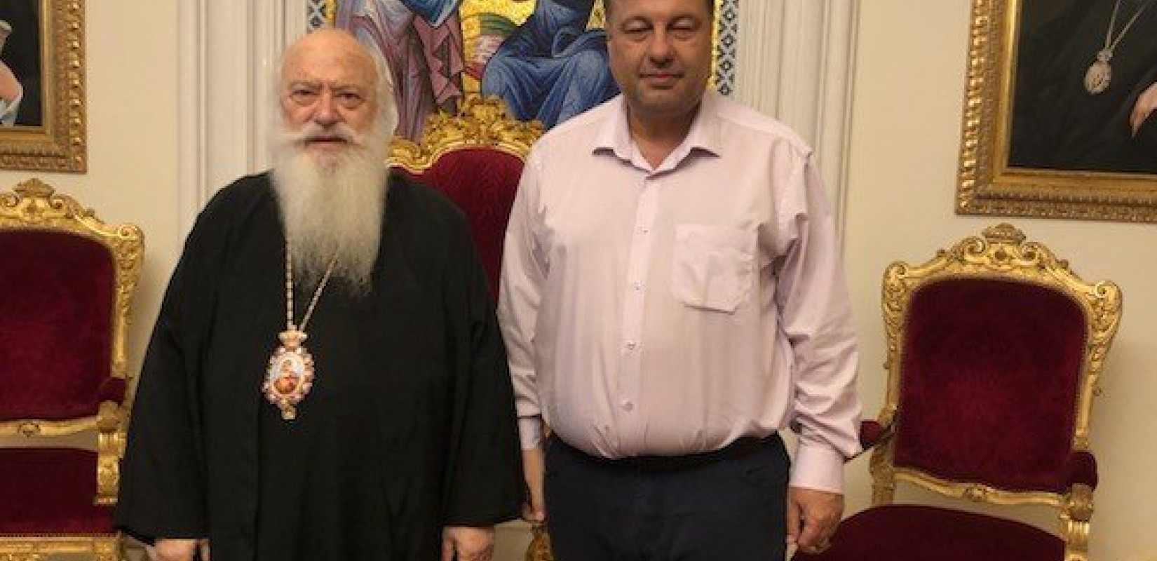 Συνάντηση του επικεφαλής «Πράξεις για τη Μακεδονία» με το Μητροπολίτη Βέροιας