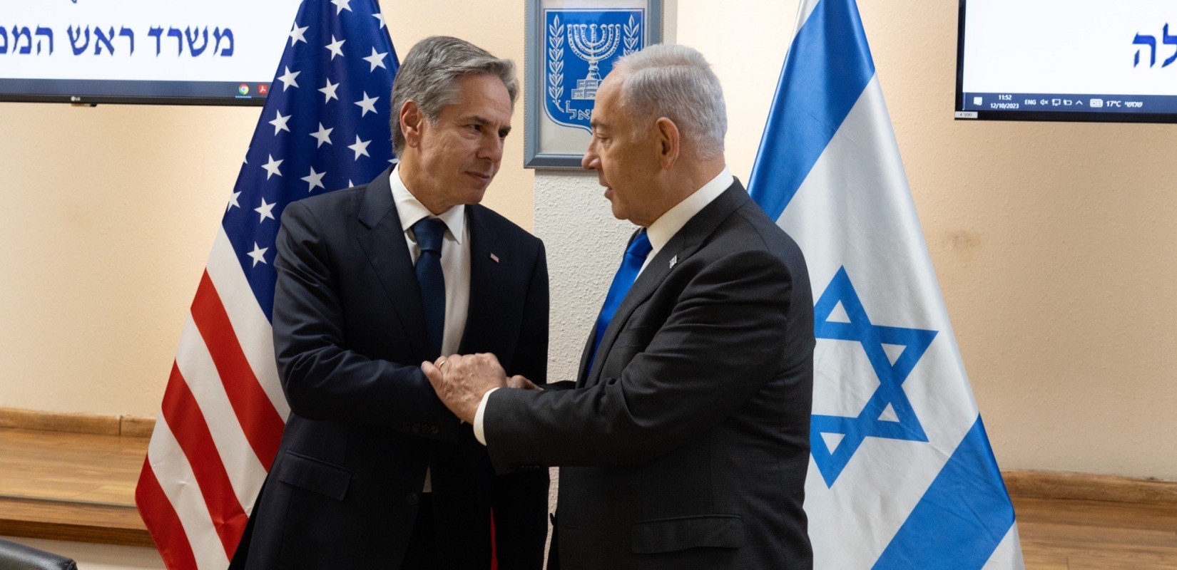 Μπλίνκεν από Τελ Αβίβ: «Μόνη λύση τα δύο κράτη - 'Ναι' σε ανθρωπιστικές παύσεις»