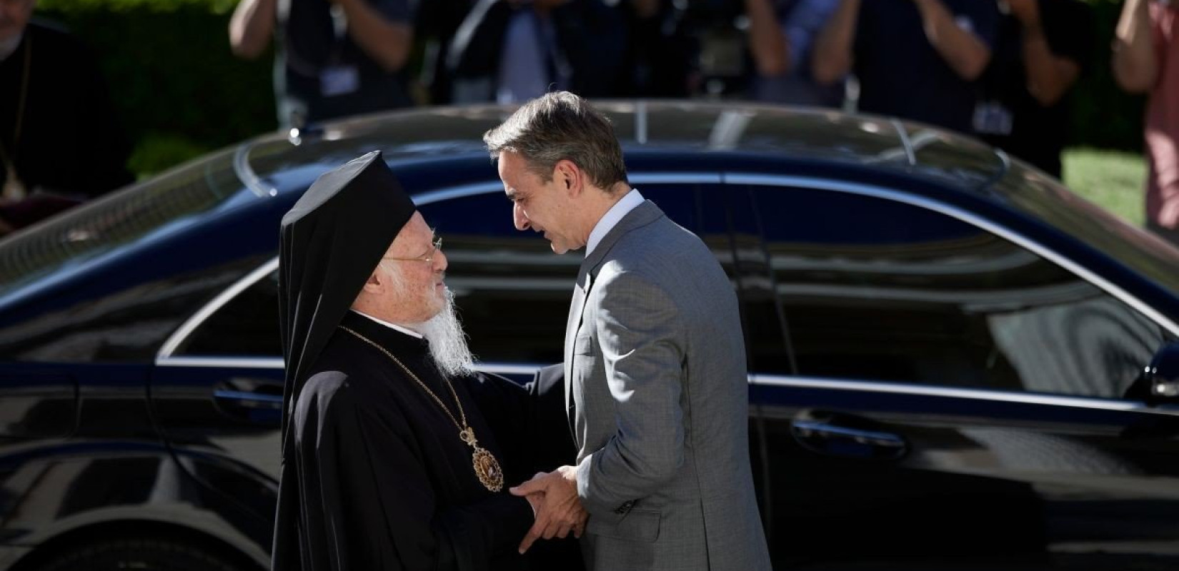 «Ευχαριστώ» Μητσοτάκη σε Βαρθολομαίο για την αλληλεγγύη του στους πληγέντες από τις φονικές κακοκαιρίες