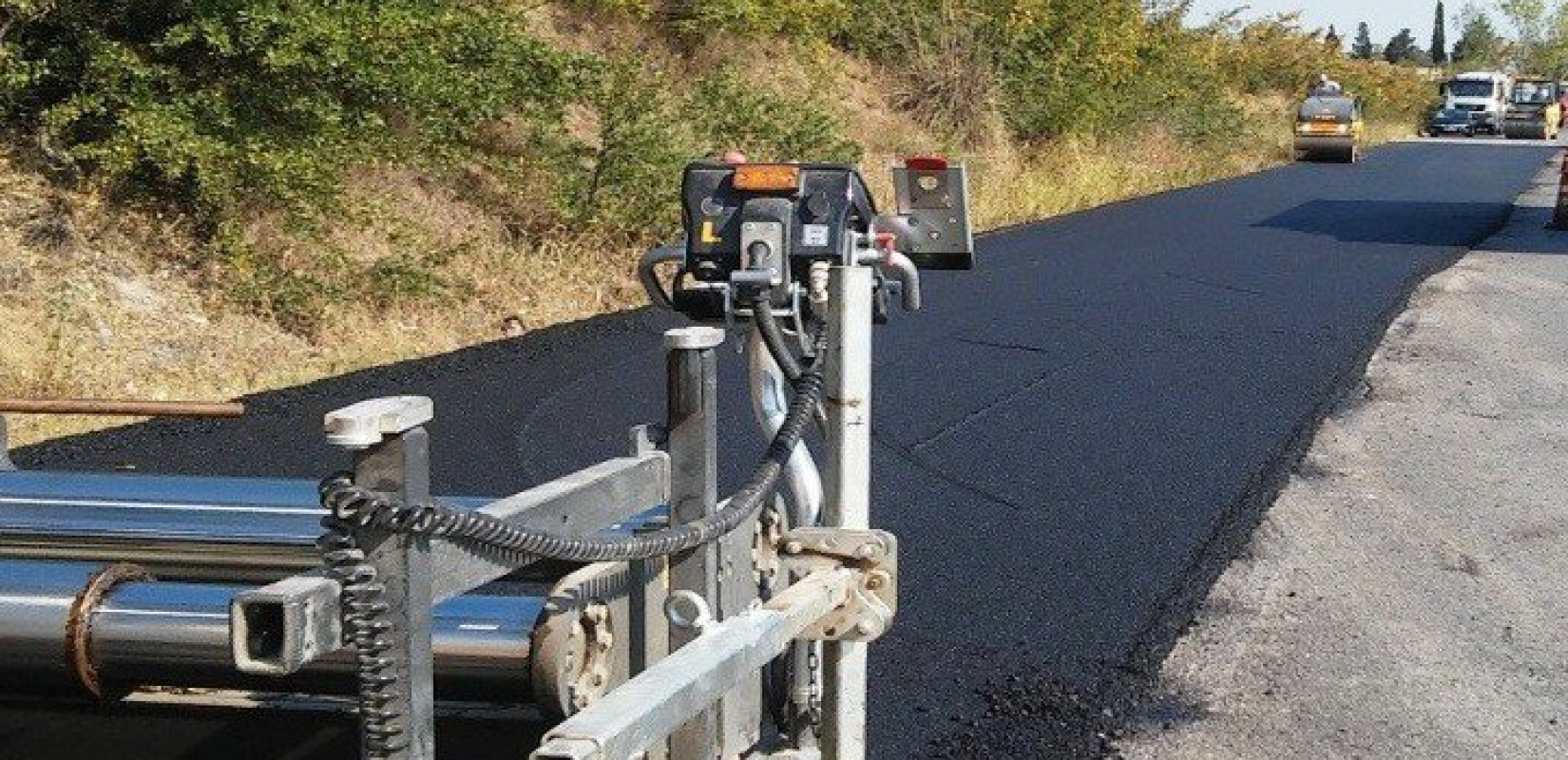Εργασίες συντήρησης στην εθνική οδό Θεσσαλονίκης - Έδεσσας