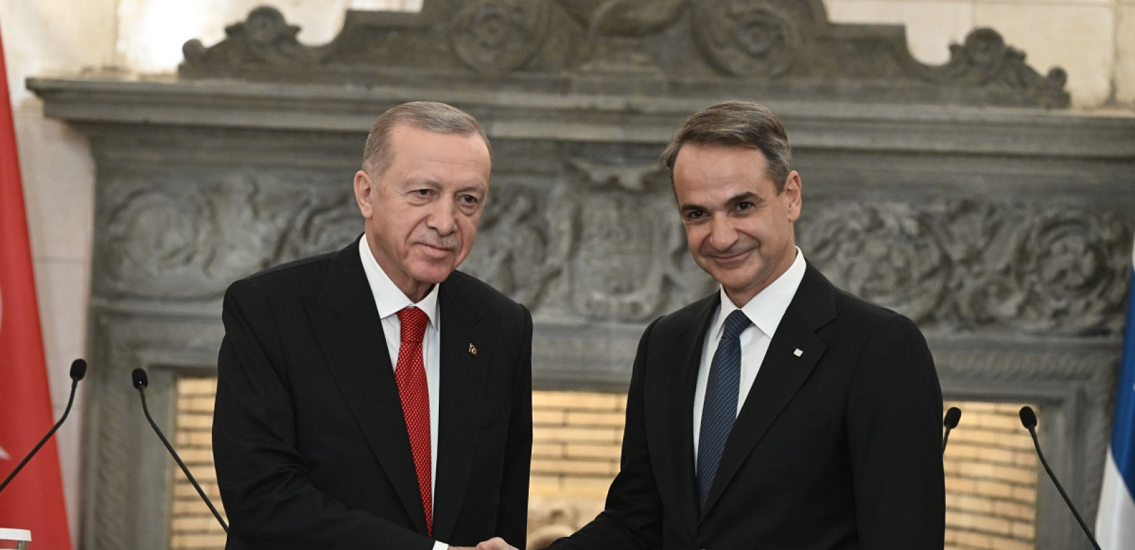 Τηλεφωνική επικοινωνία Μητσοτάκη - Ερντογάν