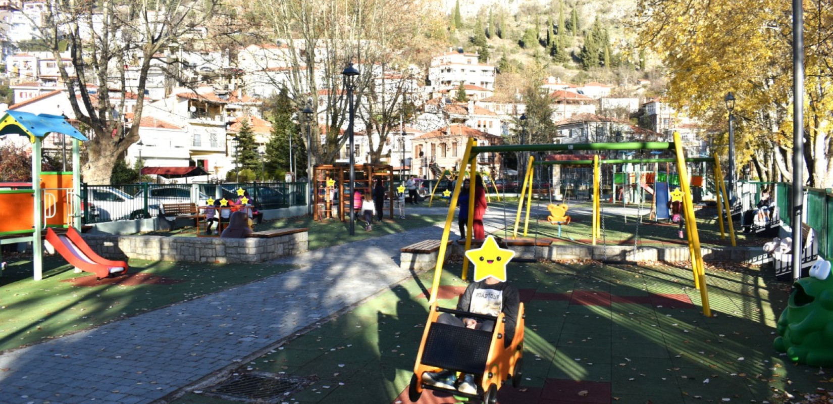 Καστοριά: Σε λειτουργία η Μητροπολιτική παιδική χαρά - στολίδι στο Ντολτσό - Δείτε φωτογραφίες