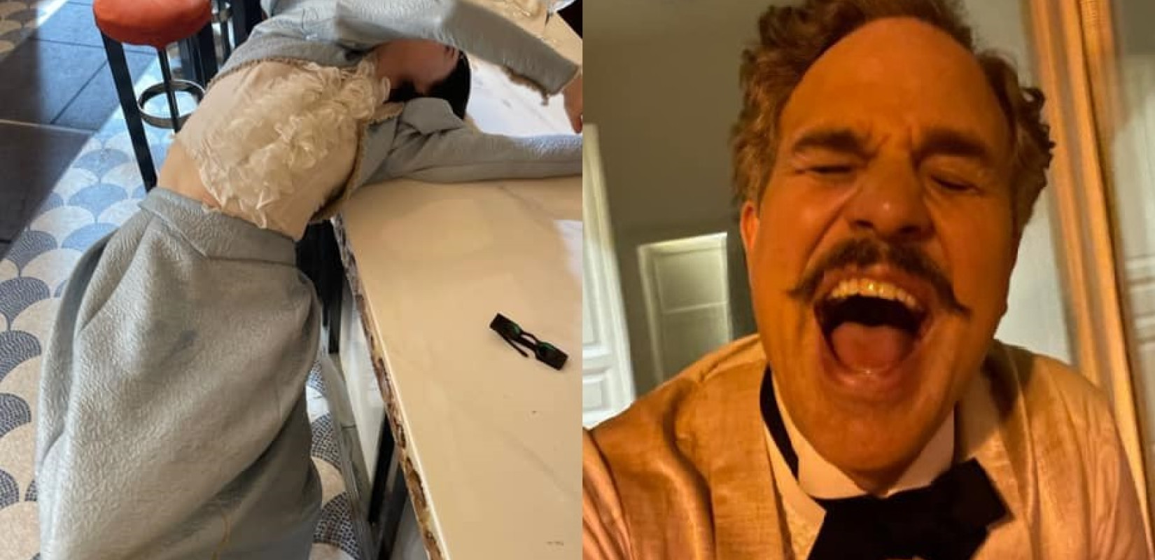 Poor Things: Το «ευχαριστώ» του Μαρκ Ράφαλο στον Γιώργο Λάνθιμο και οι backstage φωτογραφίες με την Έμμα Στόουν