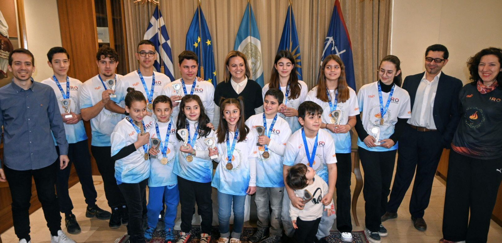 Σέρρες: Βράβευση των μαθητών  που διακρίθηκαν στην 25η Διεθνή Ολυμπιάδα Ρομποτικής