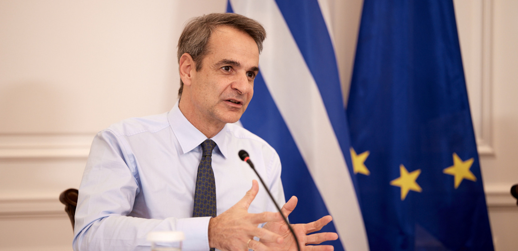 Τηλεδιάσκεψη Μητσοτάκη με τους επικεφαλής πρεσβειών και μονίμων αντιπροσωπειών στο εξωτερικό