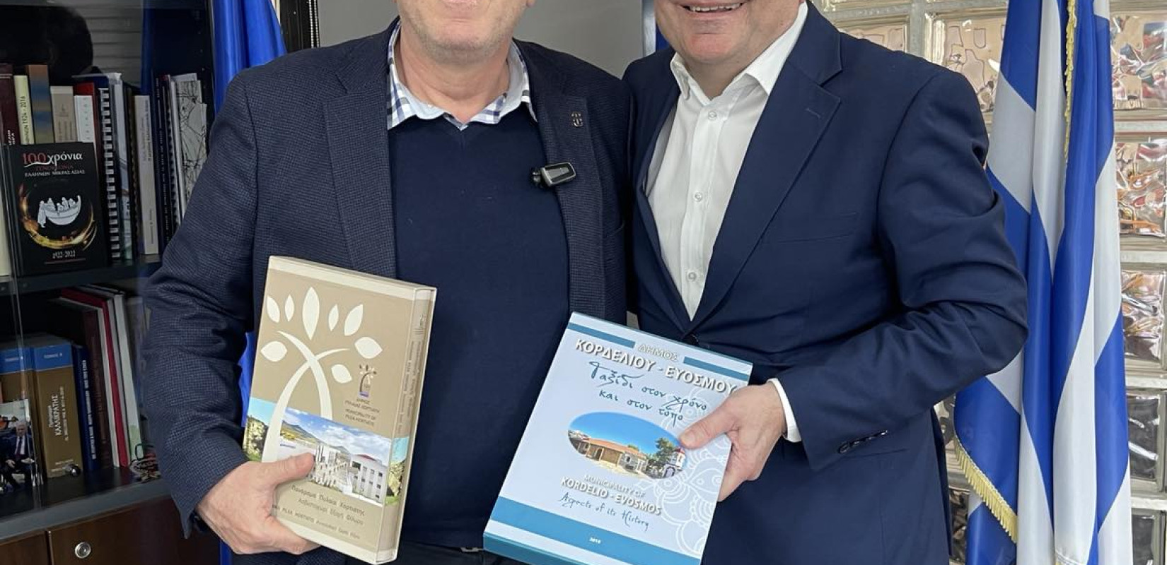 Τα κοινά προβλήματα των δύο περιοχών συζήτησαν Λ. Αλεξανδρίδης - Ι. Καϊτεζίδης