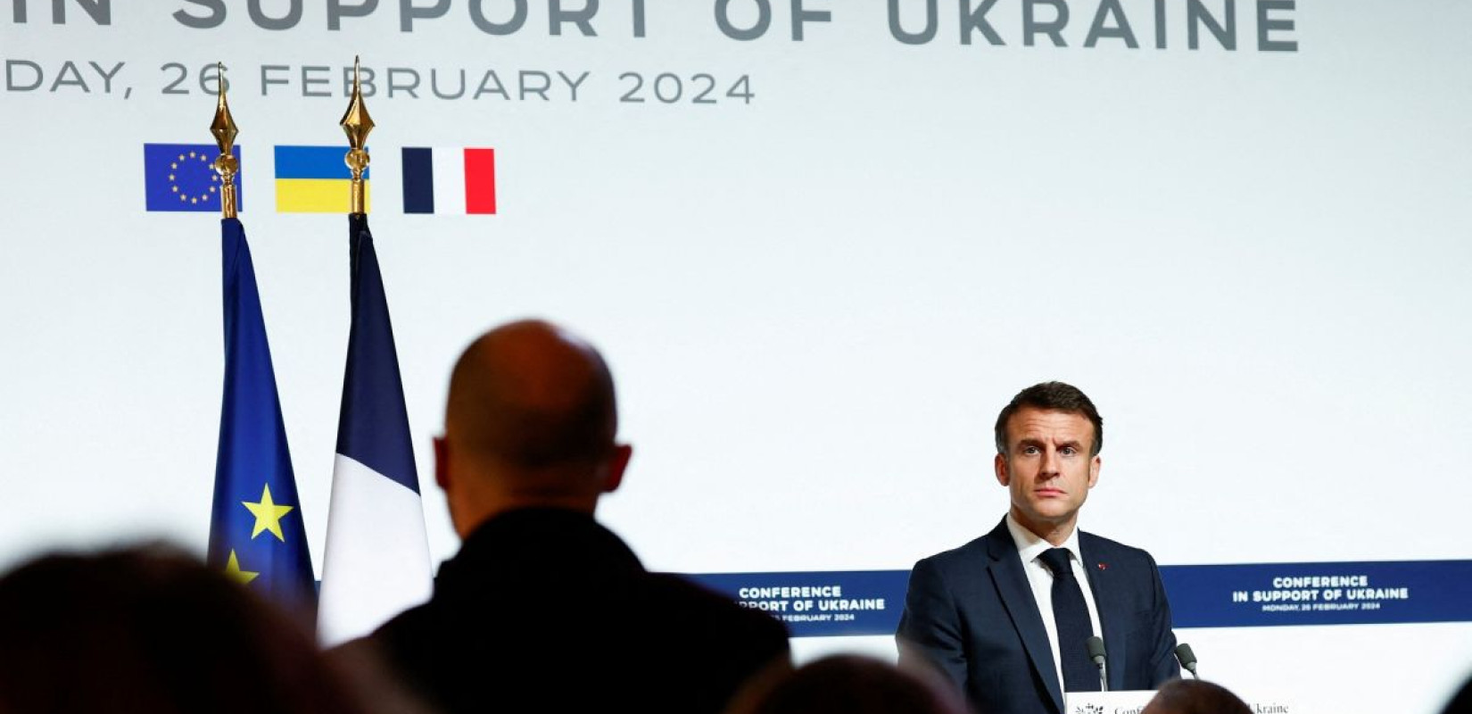 Μακρόν: «Δεν πρέπει να αποκλειστεί» η ανάπτυξη δυτικών χερσαίων δυνάμεων μελλοντικά στην Ουκρανία