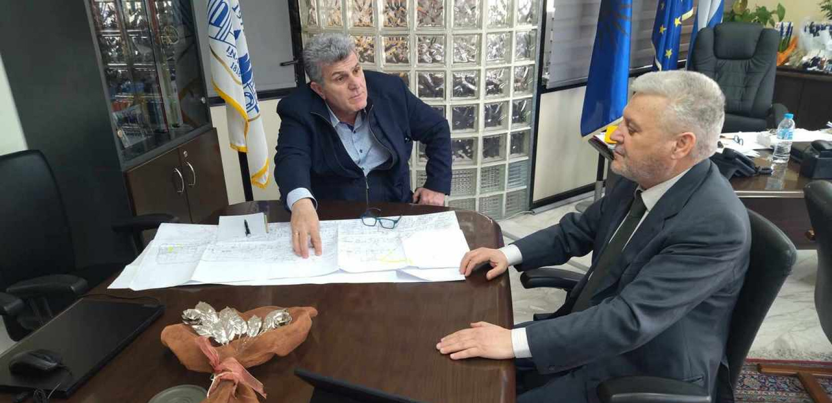 Κορδελιό - Εύοσμος: Συνάντηση με τον πρόεδρο του ΟΑΣΘ,  Κ. Ταγγίρη, είχε ο δήμαρχος Λ. Αλεξανδρίδης