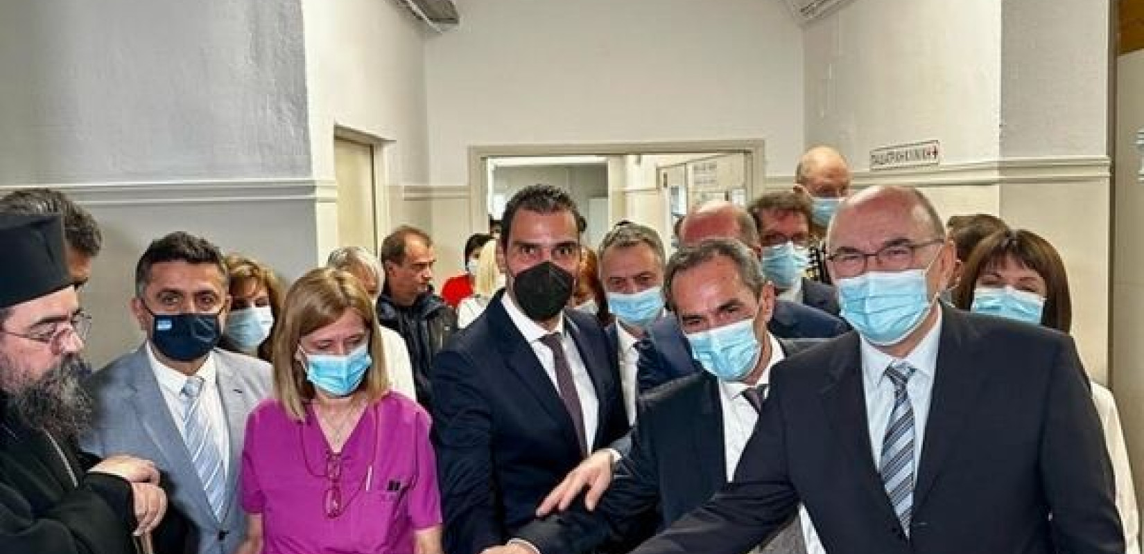 Καστοριά: Την ανακαινισμένη Παιδιατρική Κλινική εγκαινίασε ο Μ. Θεμιστοκλέους