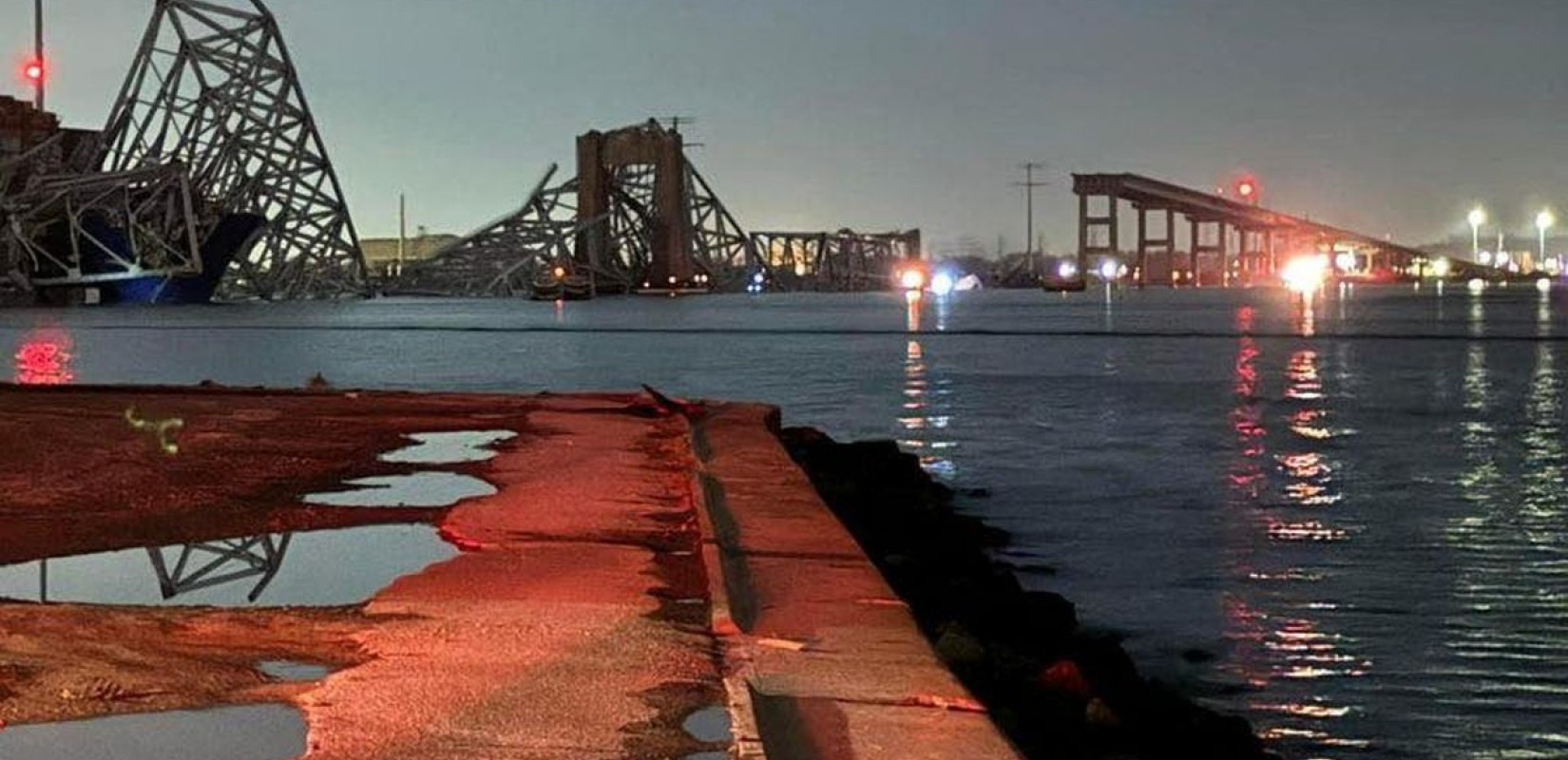 ΗΠΑ - Κατάρρευση γέφυρας στη Βαλτιμόρη: Έως και 20 εργάτες ενδέχεται να έχουν πέσει στο ποτάμι (βίντεο, φωτ.)