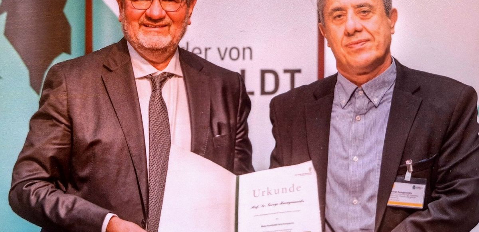 ΑΠΘ: Διεθνής διάκριση για τον Καθηγητή της Πολυτεχνικής Σχολής, Γιώργο Καραγιαννίδη