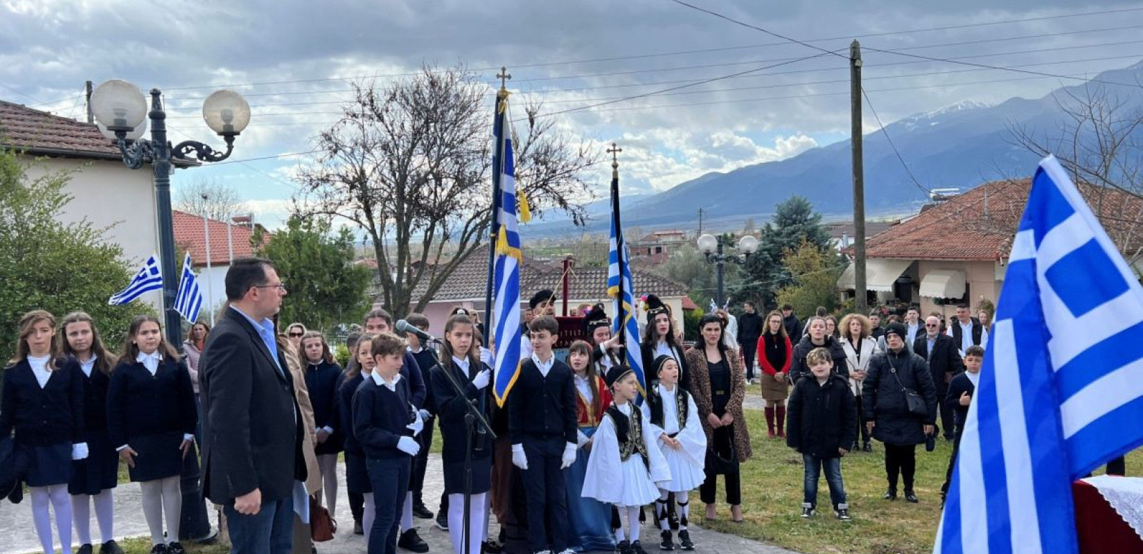 Τιμήθηκαν τα 203 χρόνια από την Επανάσταση του 1821 στον δήμο Δίου Ολύμπου (φωτ.)