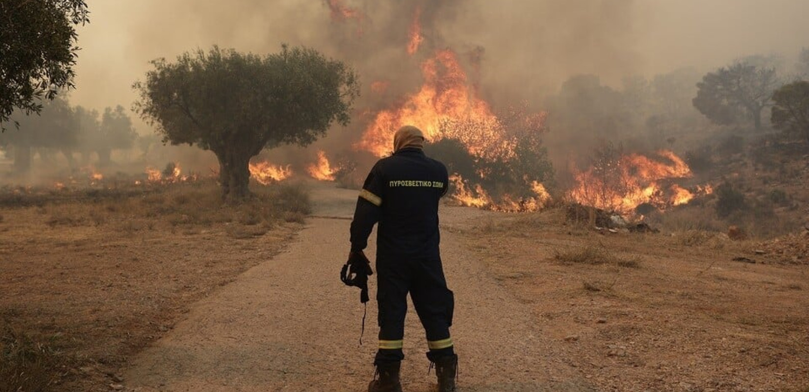 Σέρρες: Ξέσπασε φωτιά στη Νέα Τυρολόη - Καίει σε διάσπαρτα σημεία