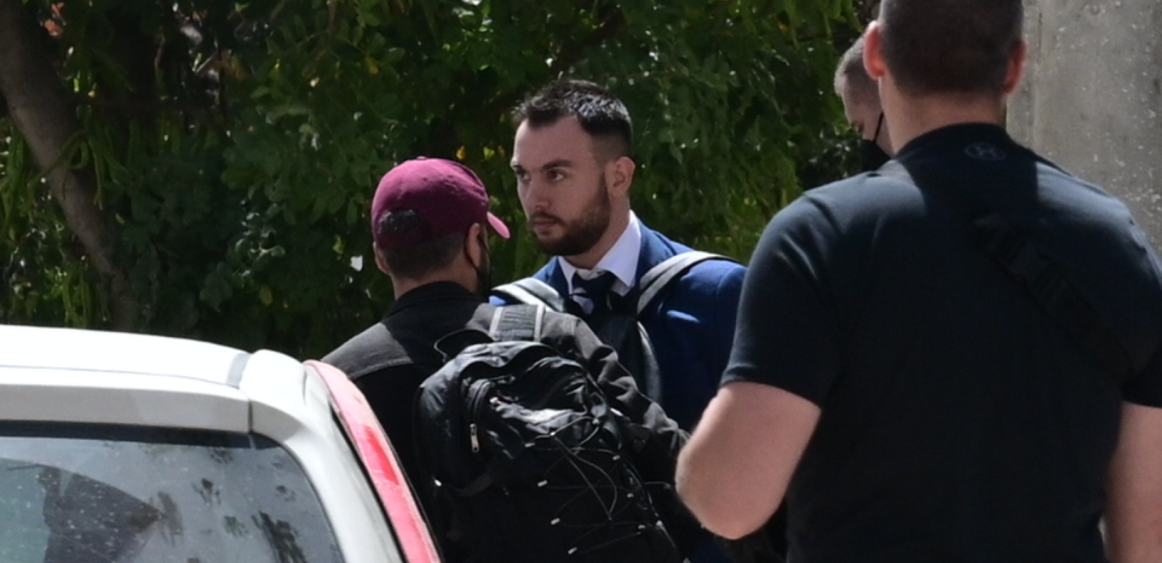 Στην Ευελπίδων ο Κωνσταντίνος Φλώρος για να απολογηθεί ενώπιον ανακριτή (βίντεο, φωτ.)