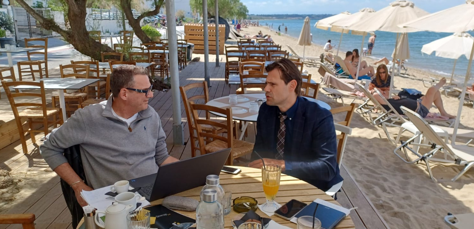 Πρωινός καφές με τον νέο δήμαρχο Θερμαϊκού Θεόδωρο Τζέκο (βίντεο)