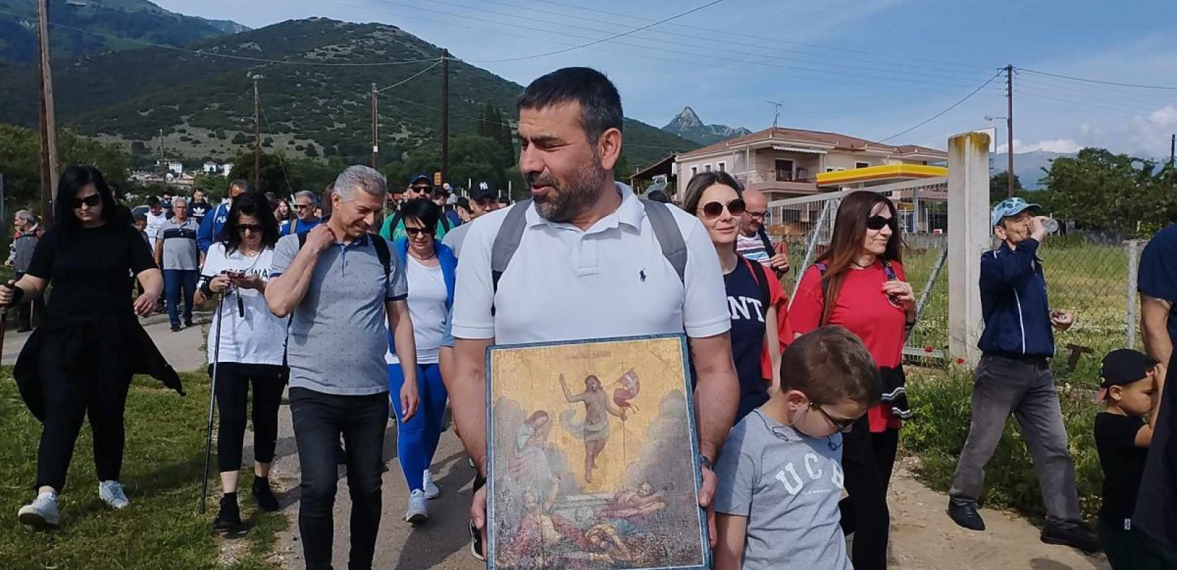 Δράμα: Το έθιμο της λιτανευτικής πομπής της ιερής εικόνας της Αναστάσεως στην Καλή Βρύση - Μια διαδρομή ευλάβειας στη φύση (φωτ.)