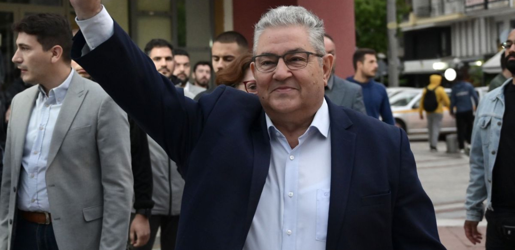 Στη Θεσσαλονίκη ο Κουτσούμπας για την κεντρική του ομιλία και τα αποκαλυπτήρια μνημείου