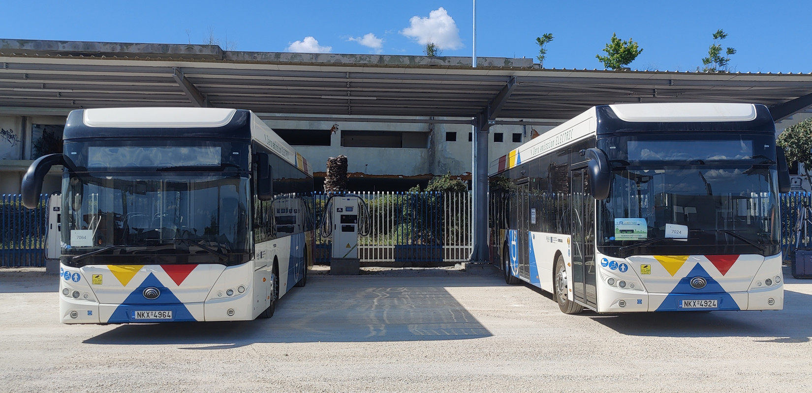 Θεσσαλονίκη: Νέος σταθμός φόρτισης για τα ηλεκτρικά λεωφορεία του ΟΑΣΘ στην Σταυρούπολη
