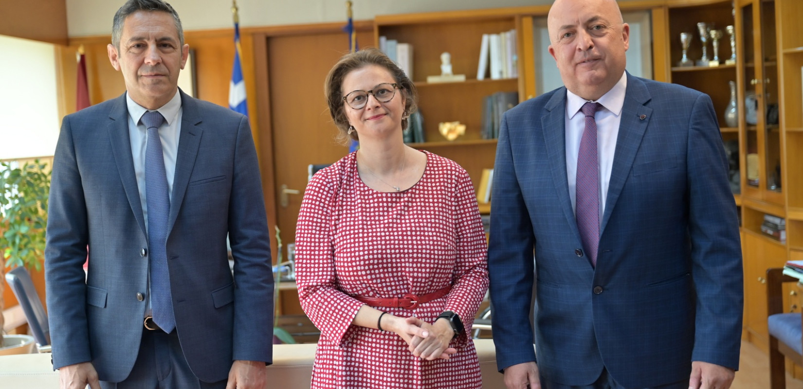 Συνάντηση του Πρύτανη του ΑΠΘ με την Πρόξενο της Αλβανίας στη Θεσσαλονίκη