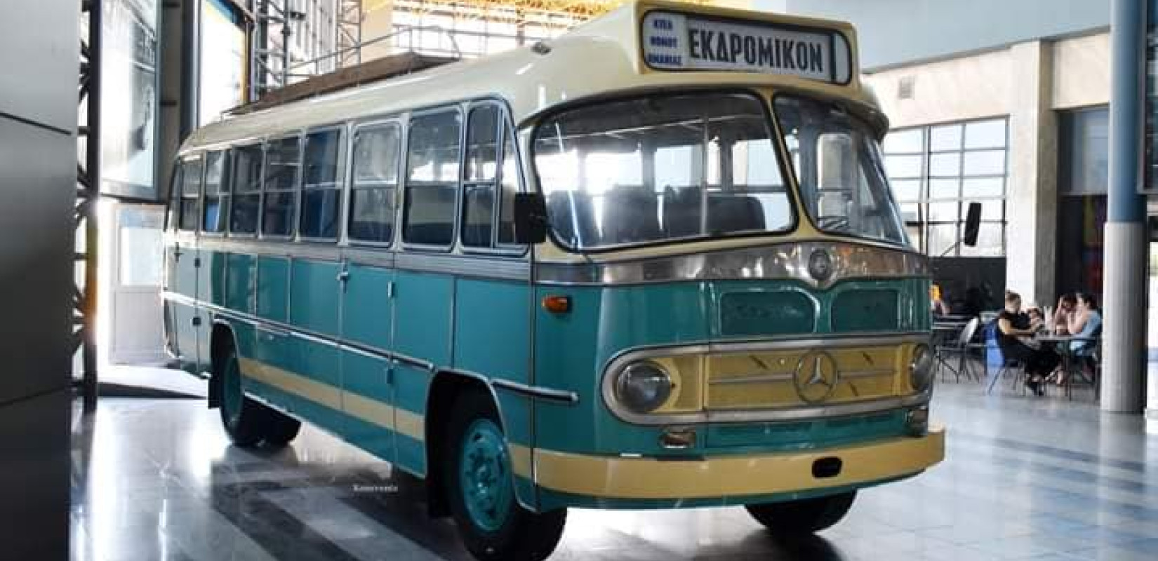 Στα ΚΤΕΛ Μακεδονία το ιστορικό λεωφορείο των ΚΤΕΛ Ημαθίας από το 1962 (φωτ.)