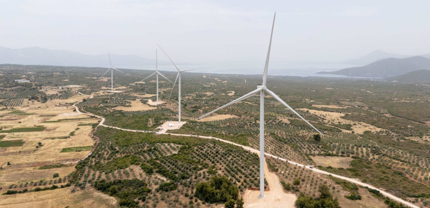 EDPR: Εγκαινιάσθηκε το αιολικό πάρκο "Ερημιά" στη Μαλεσίνα Φθιώτιδας