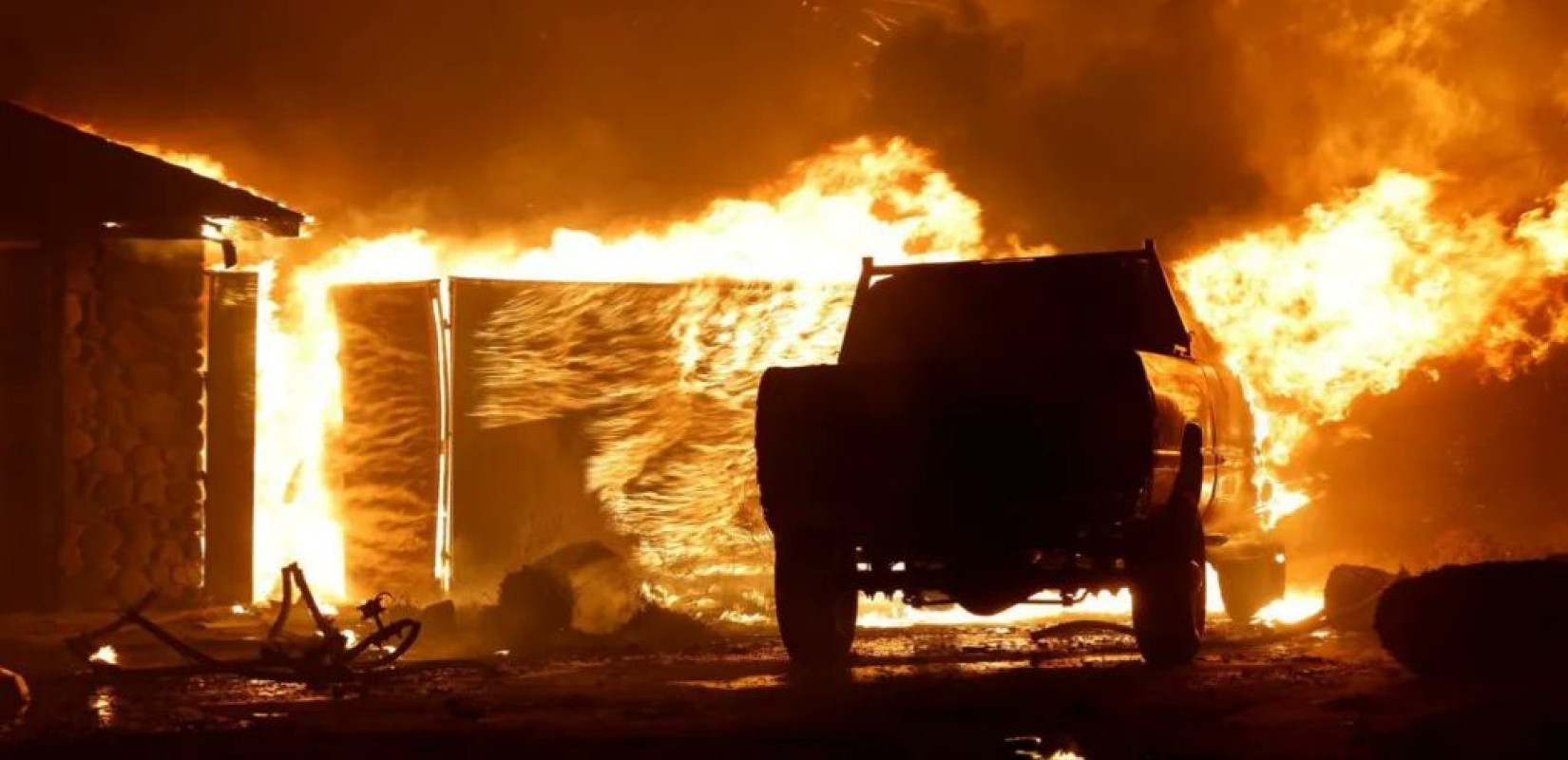 Φωτογραφία αρχείου από φωτιά στην Καλιφόρνια το 2024