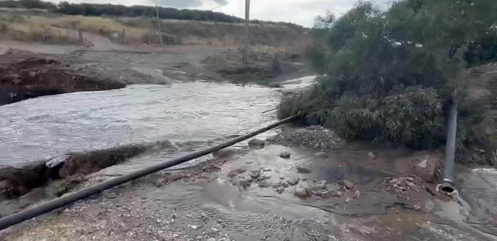 Προβλήματα σε περιοχές της Ηλείας προκάλεσε το κύμα κακοκαιρίας
