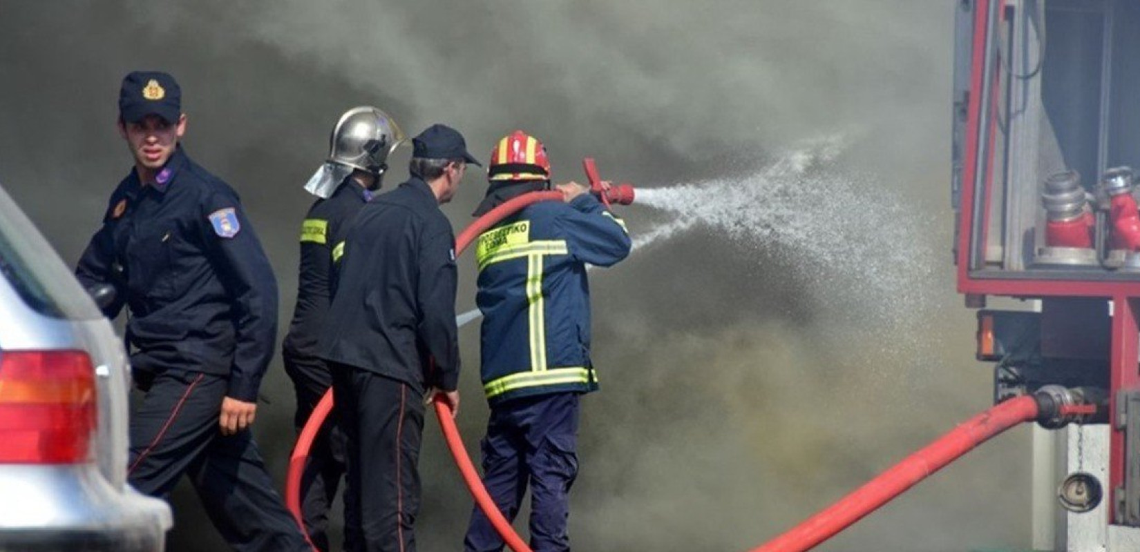 Στις φλόγες μονοκατοικία στη Λίμνη του δήμου Βόλβης